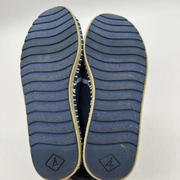 Sperry Skysail Vineyard Vines Whale Shoes Girls Size 13M blue - Picture 6 of 8